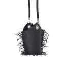 PÚA BUCKET BAG // Black bison