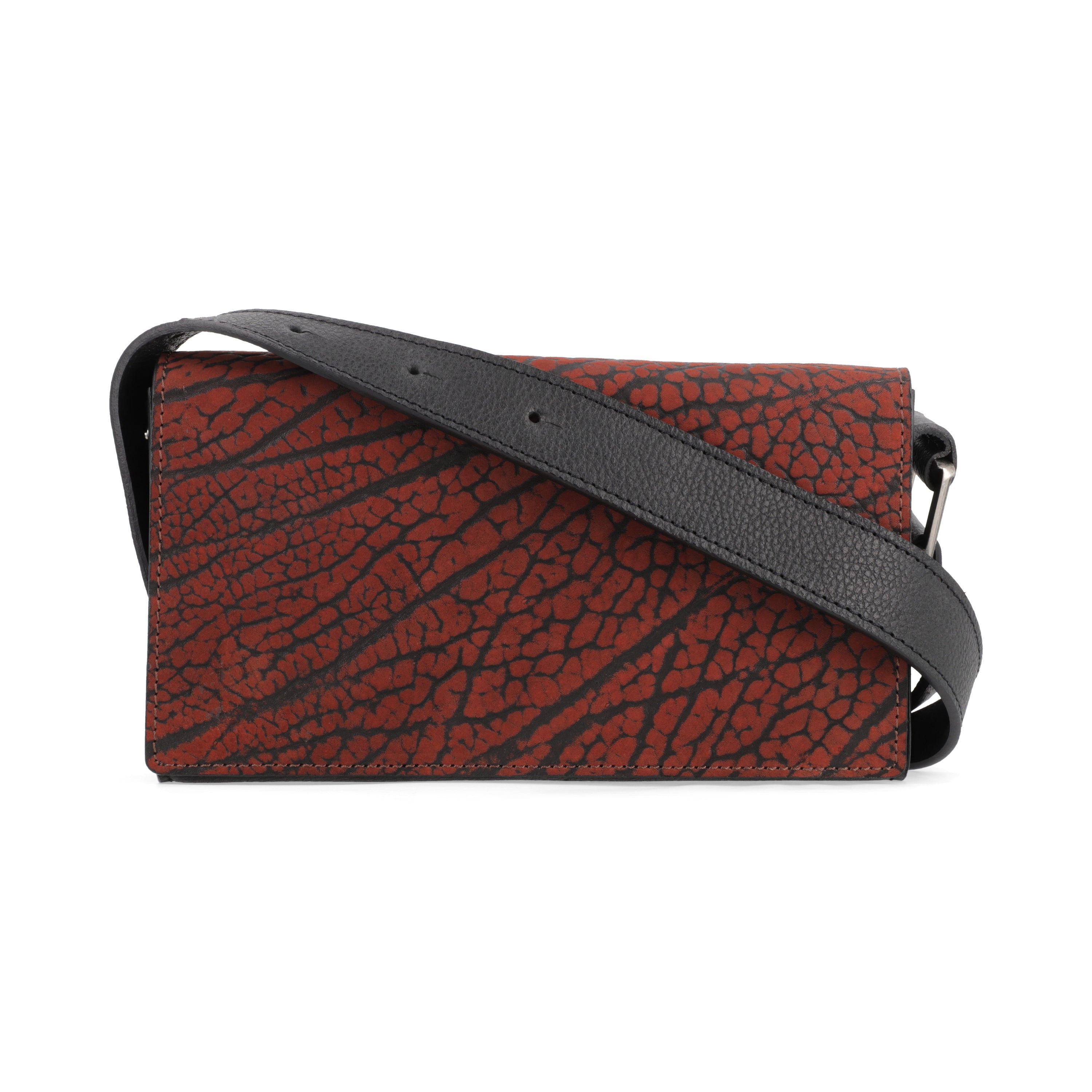 BOLSO LADRILLO [ TEXTURA BURNT RED ]
