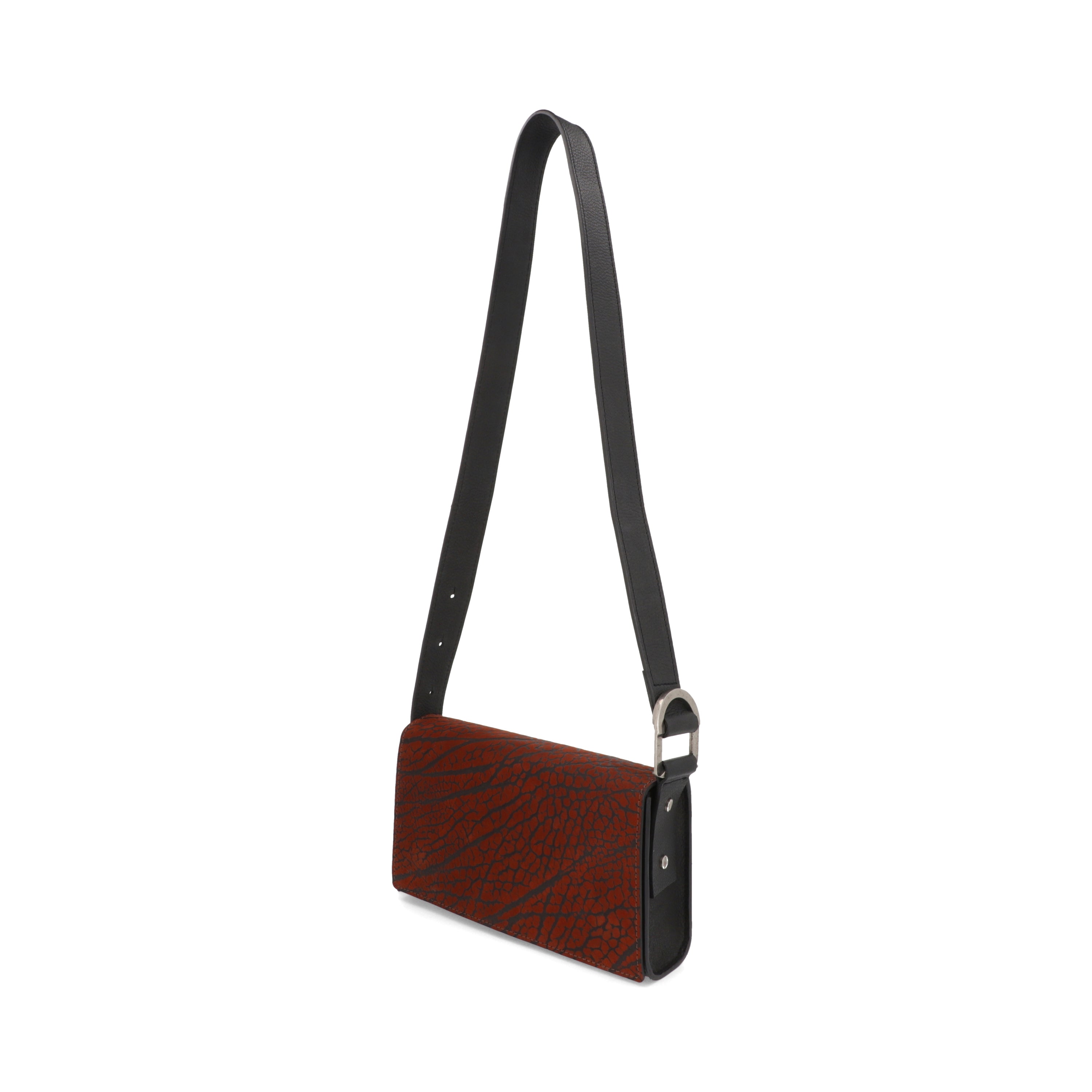 BOLSO LADRILLO [ TEXTURA BURNT RED ]
