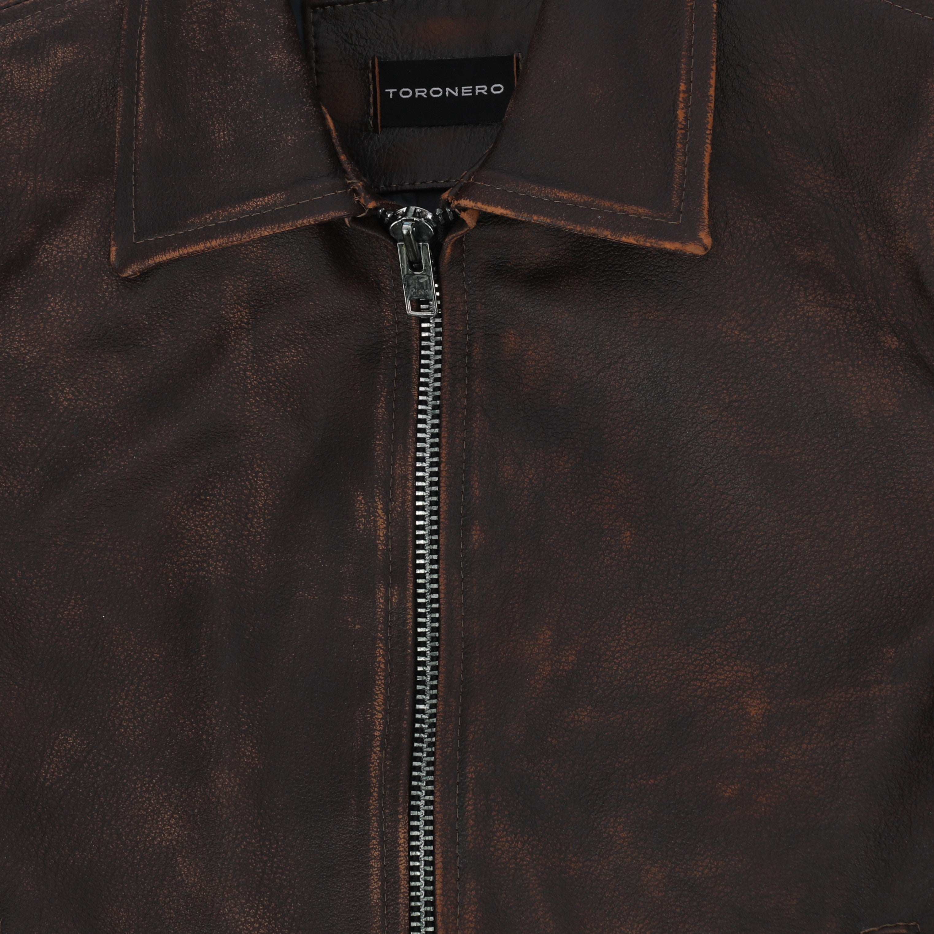 CROPPED COWBOY JACKET // worn out chocolate