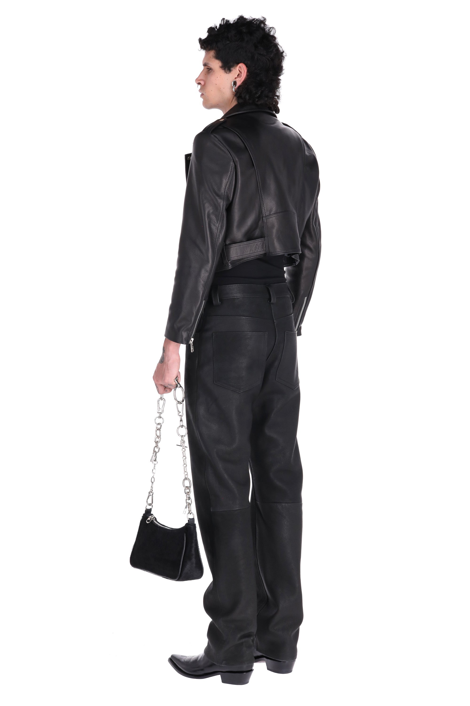 CROPPED BIKER JACKET // genderless