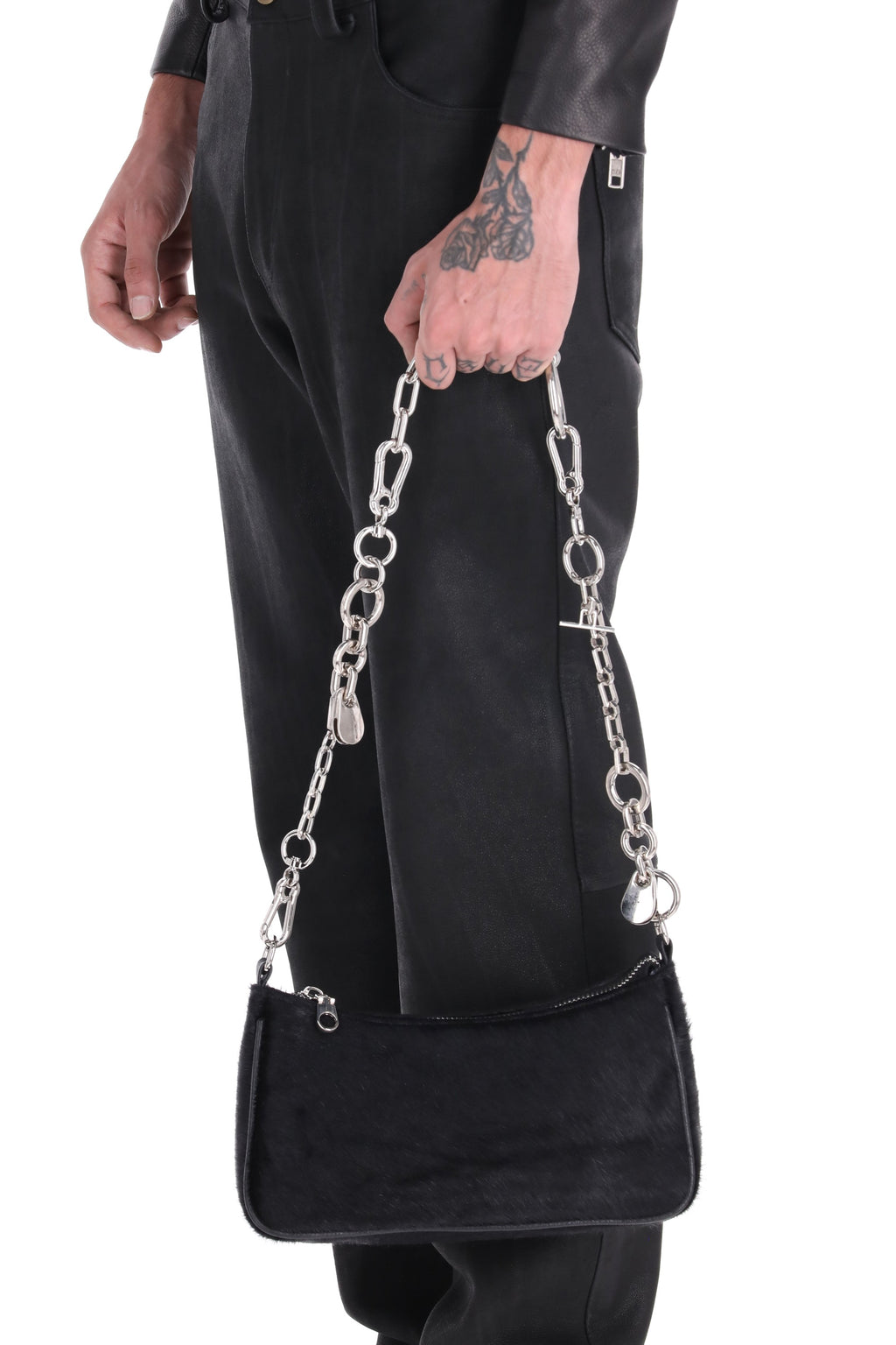 CHAIN BAGUETTE  // black