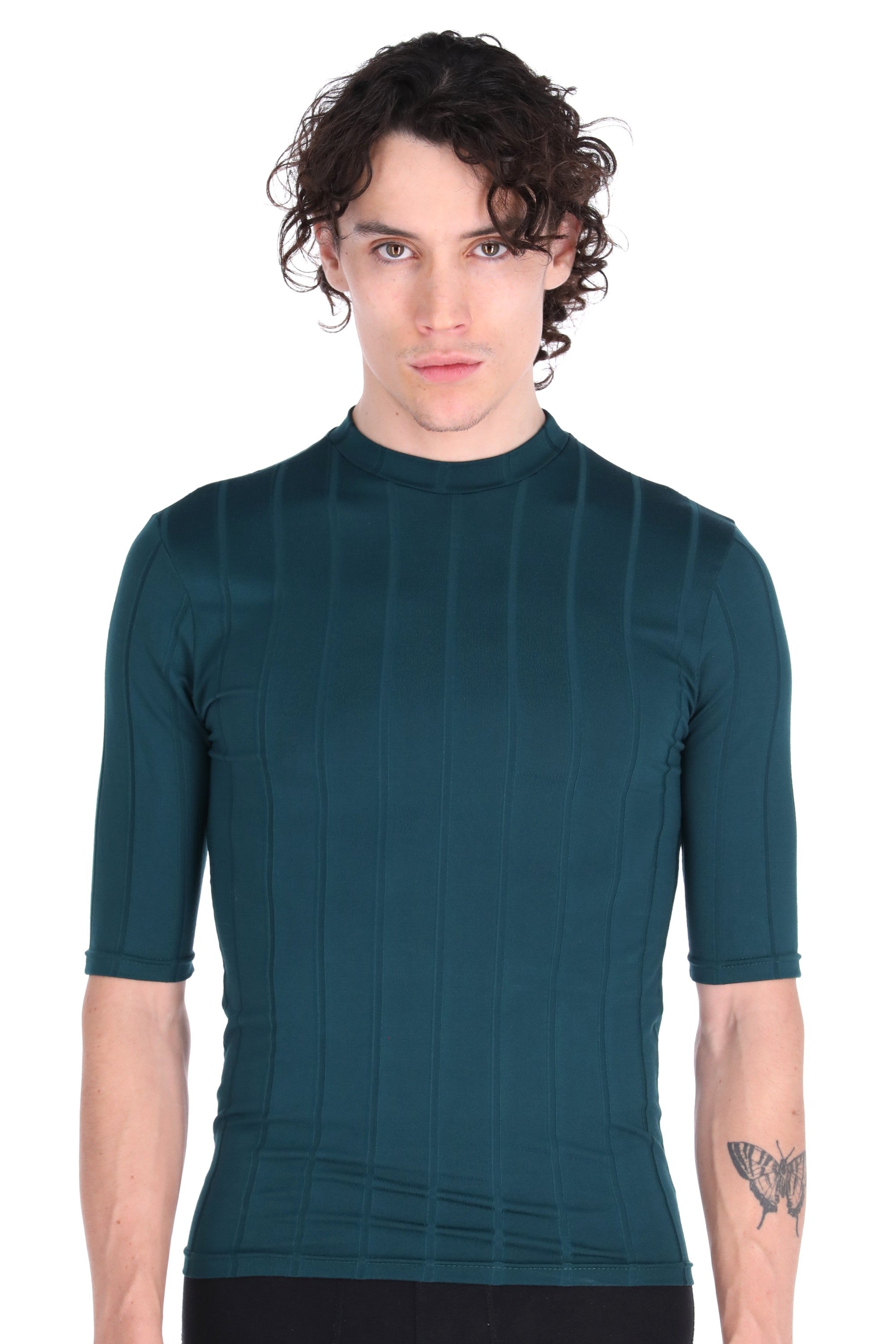 camiseta retro franjas