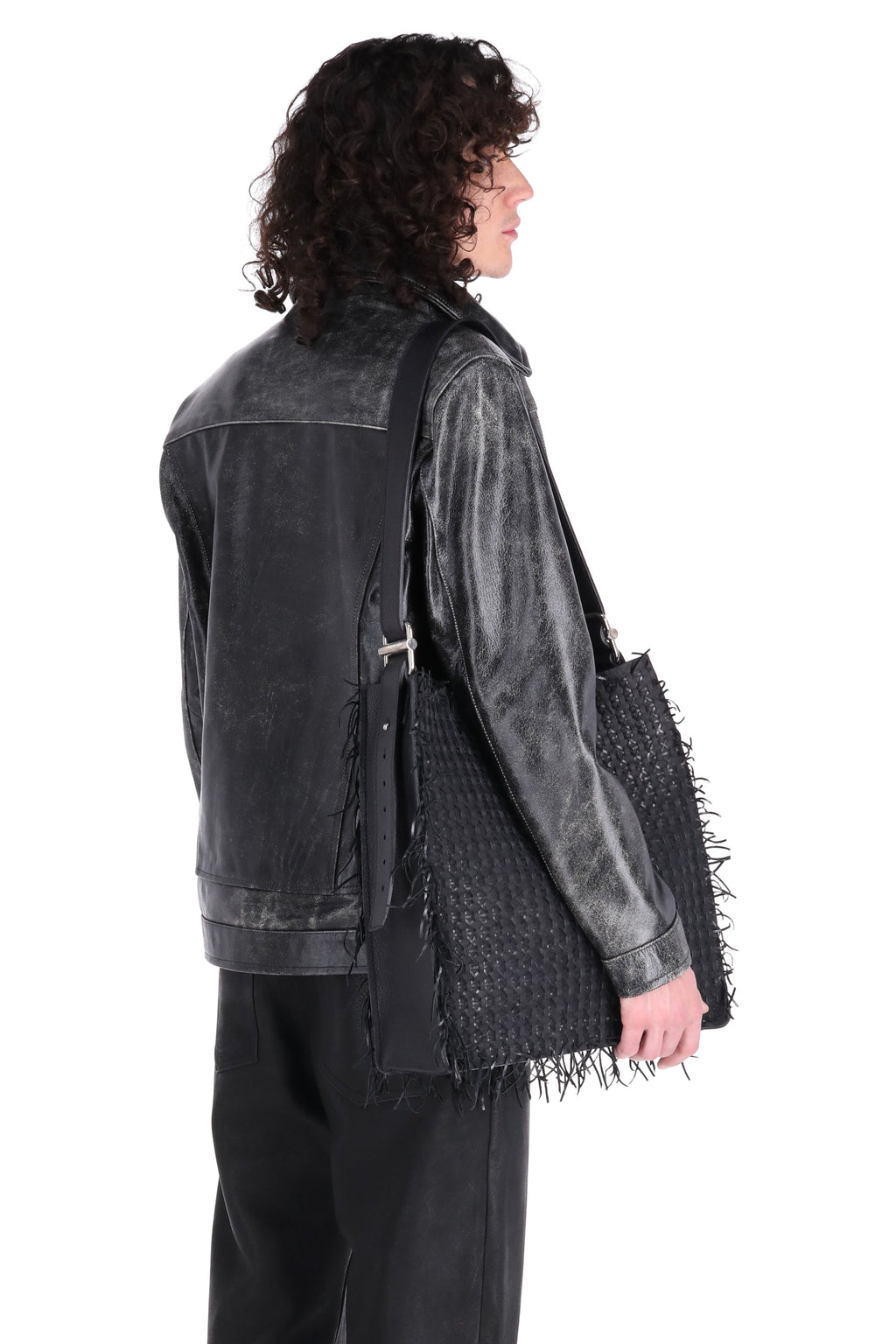 BOLSA CANASTA // Negra