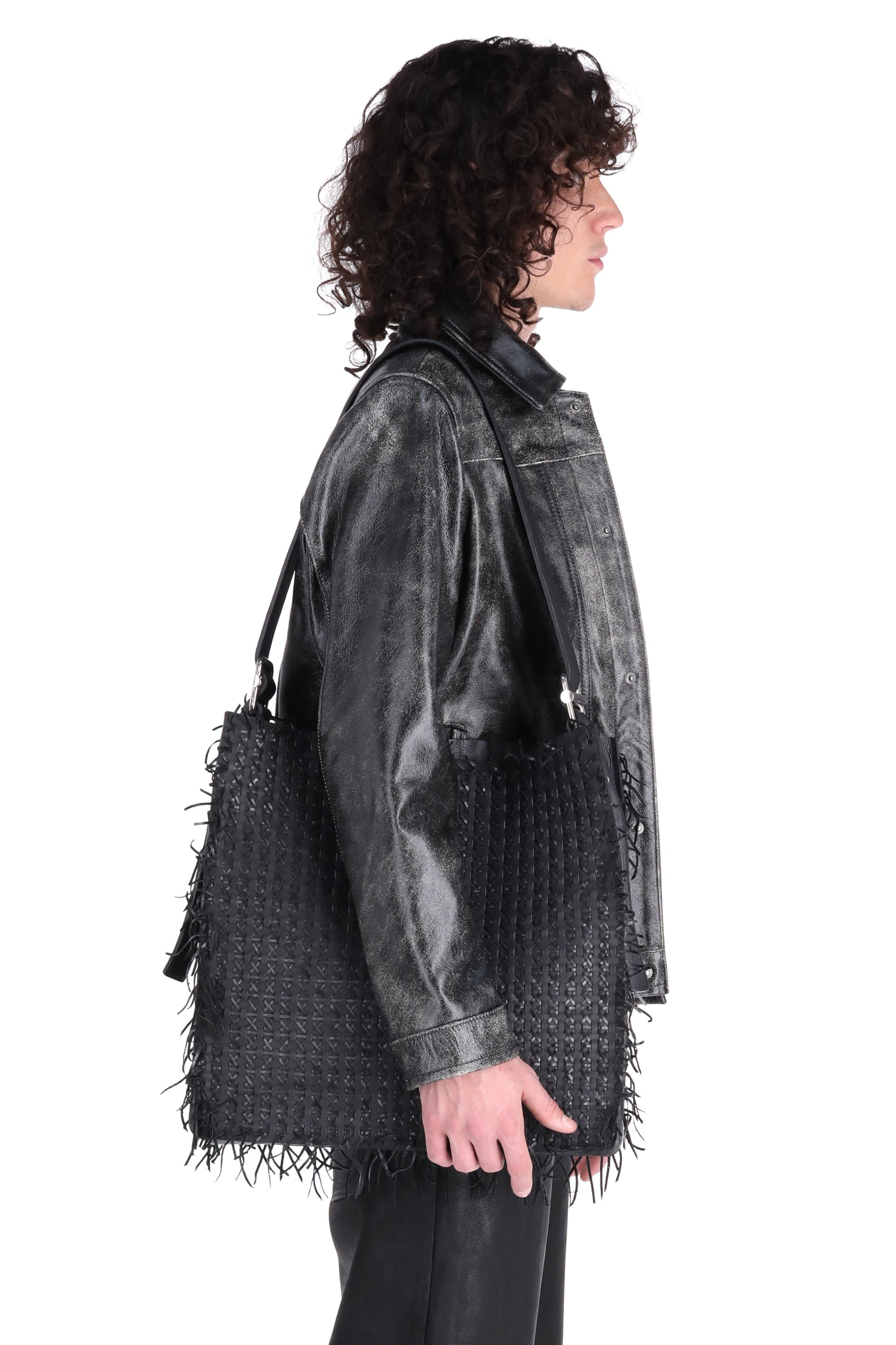 BOLSA CANASTA // Negra