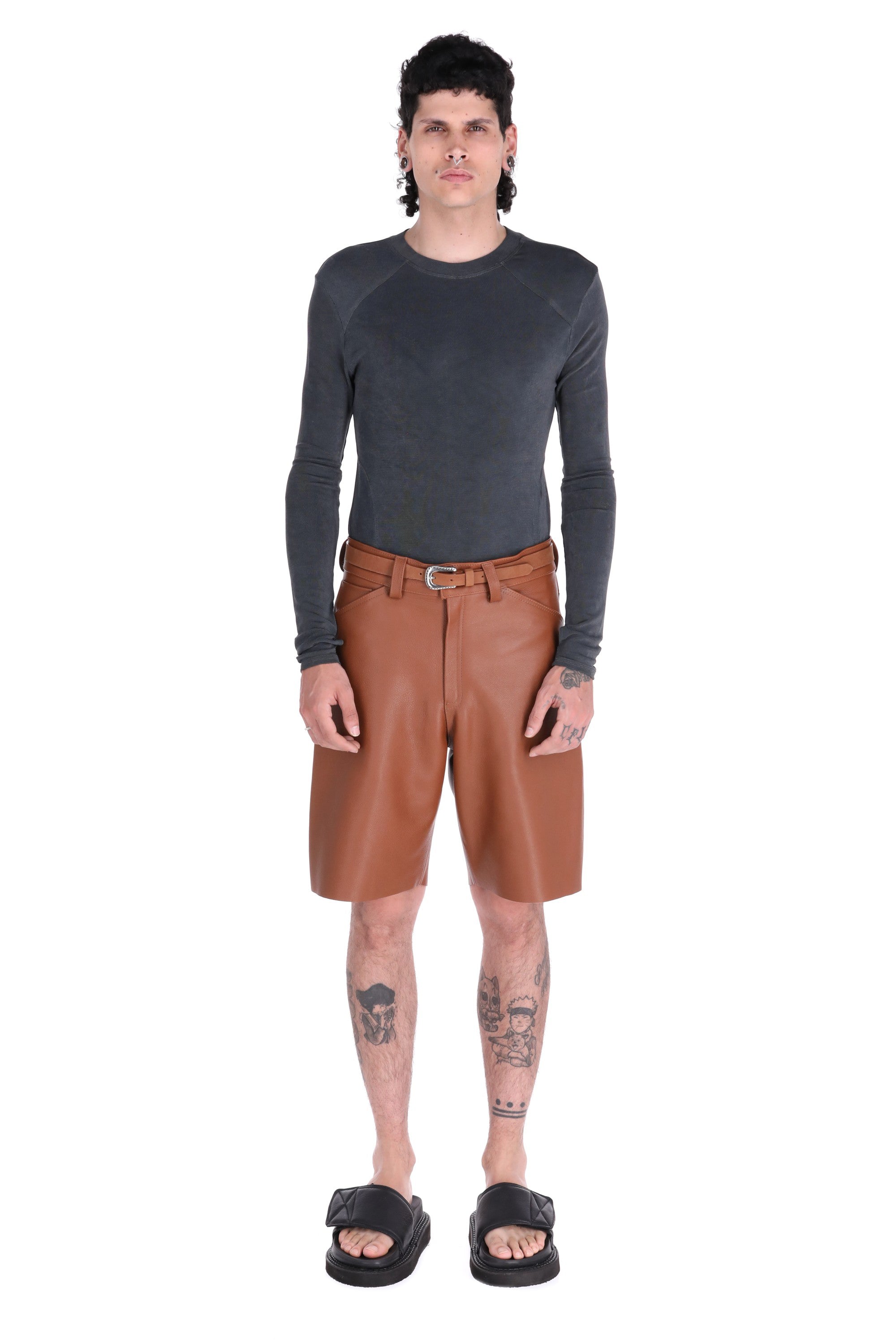 SHORT DE PIEL // Mezquite