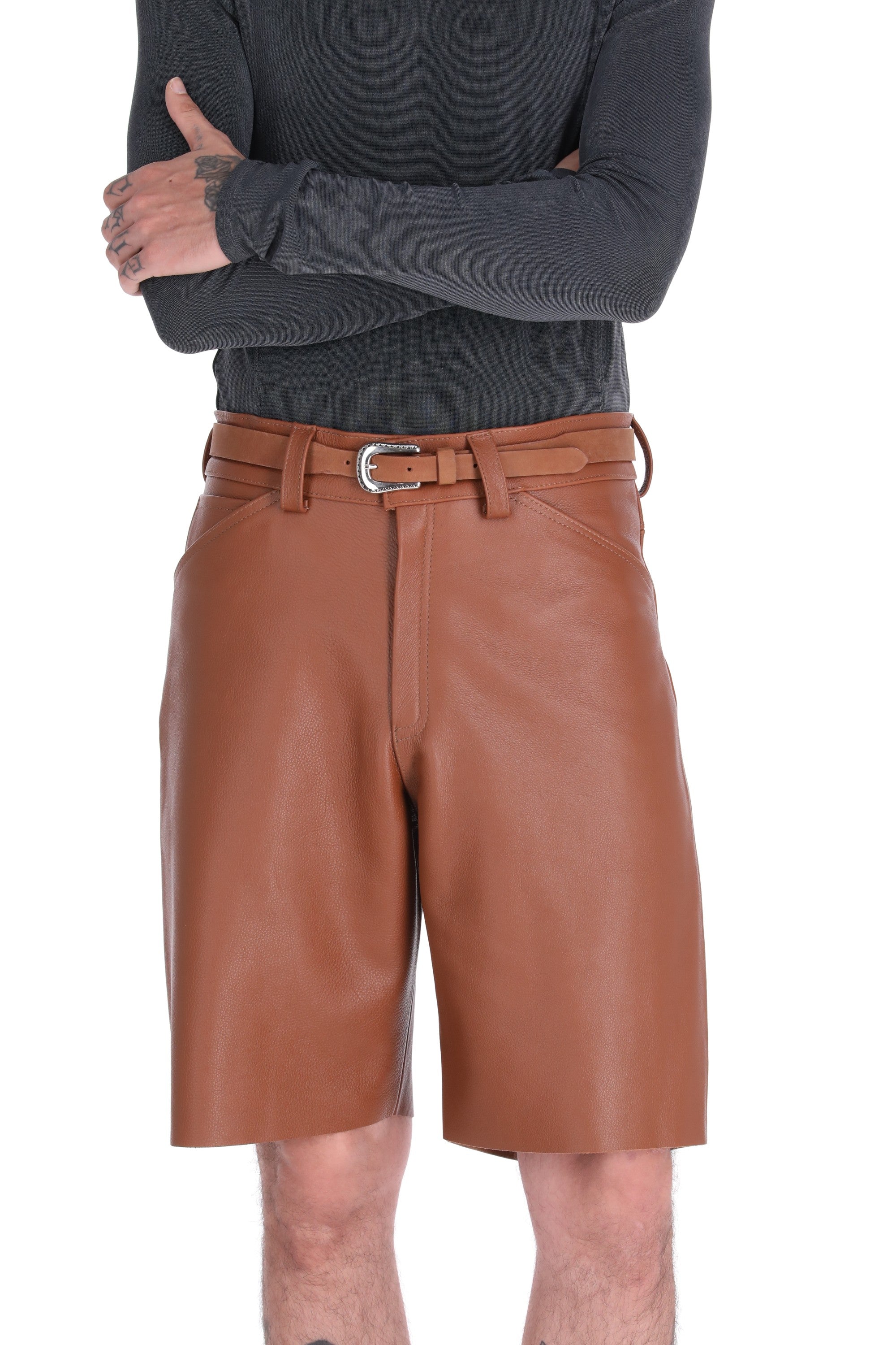 SHORT DE PIEL // Mezquite