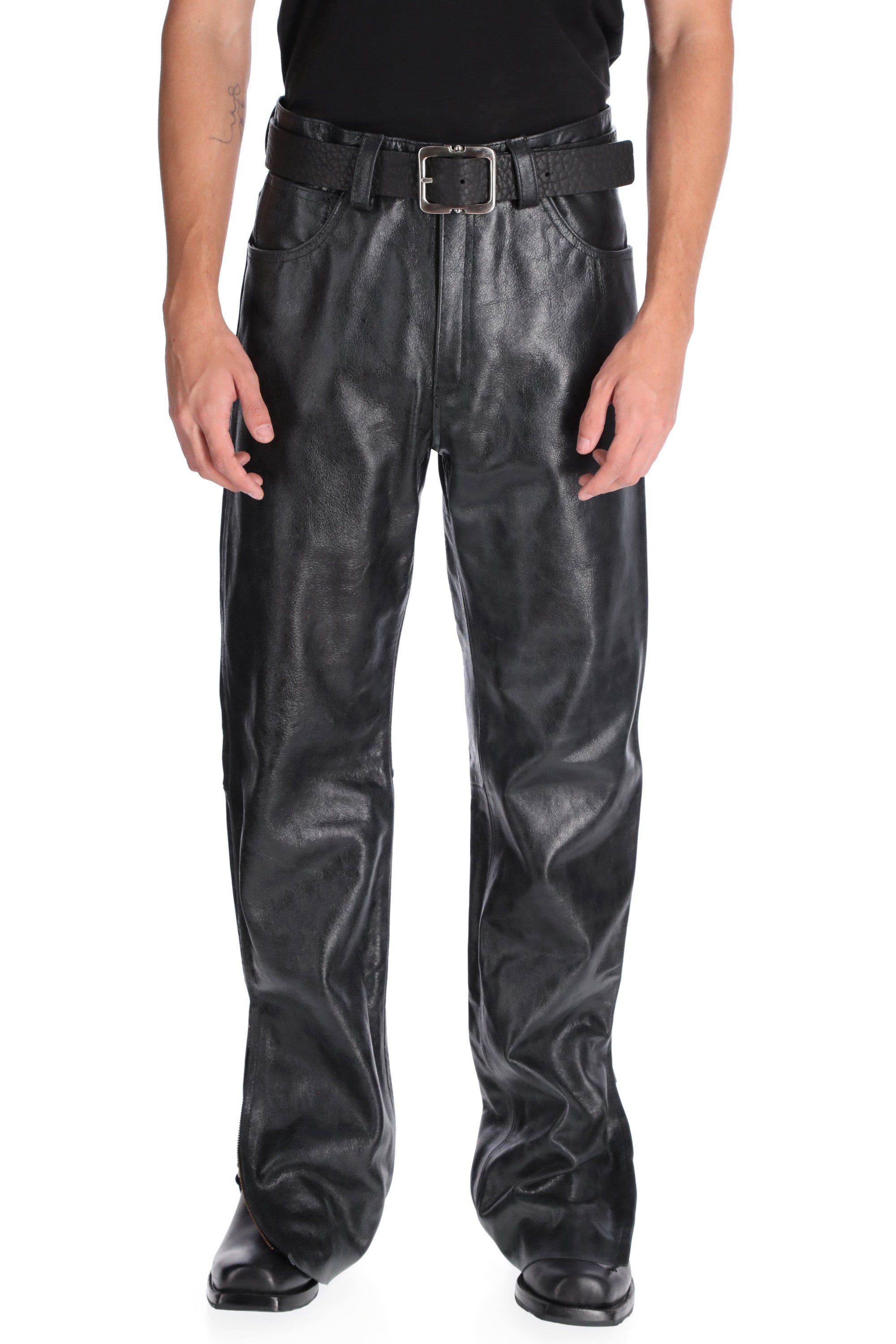 GEAR TEXTURE BELT /// Negro