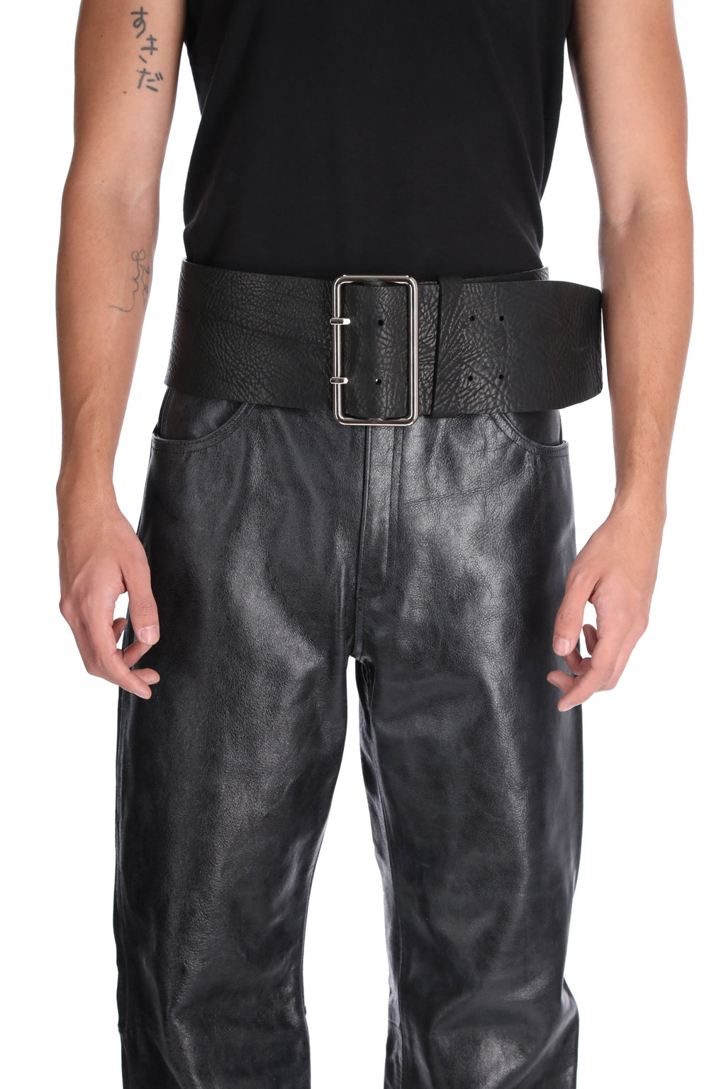 WIDE BELT /// Negro