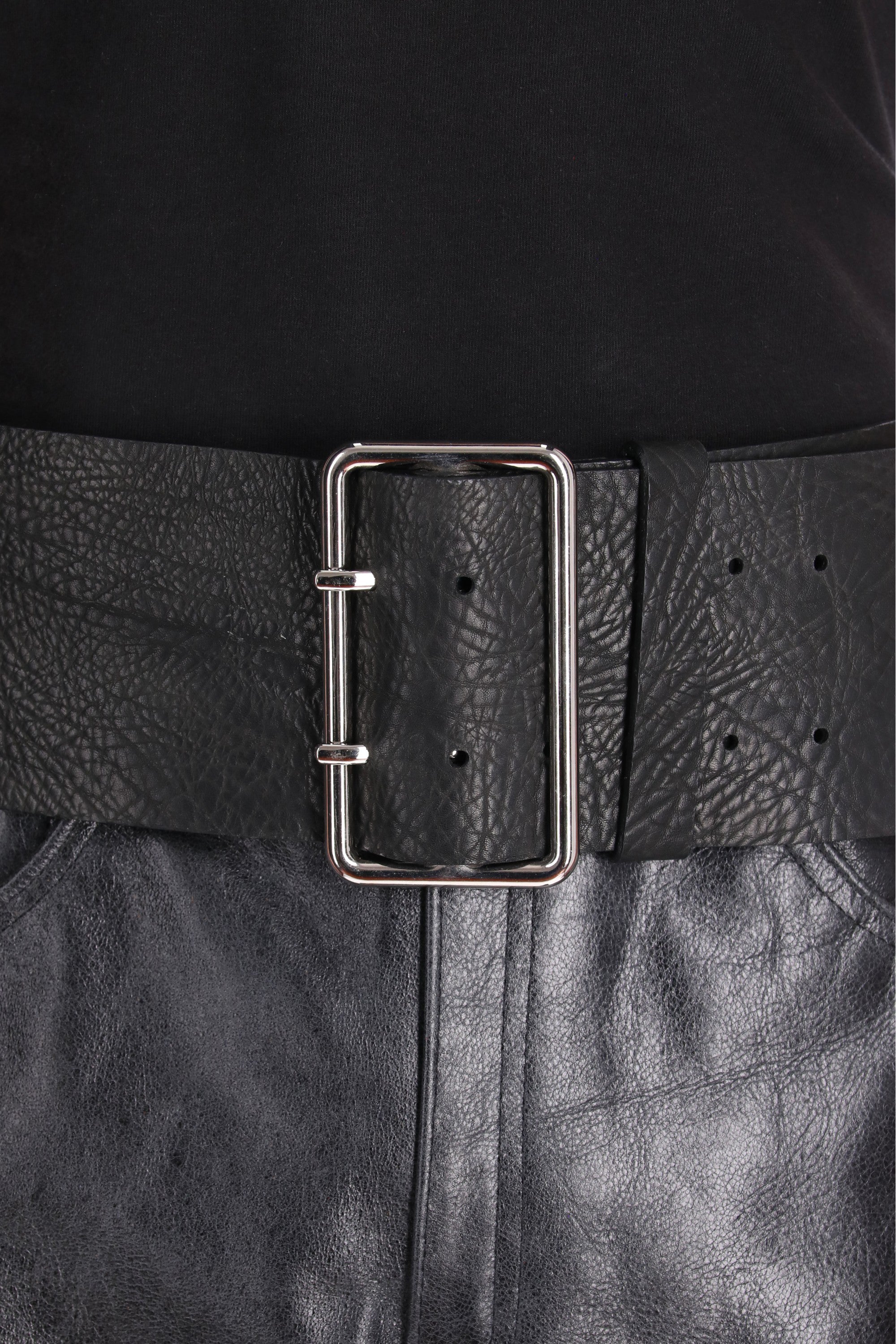 WIDE BELT /// Negro