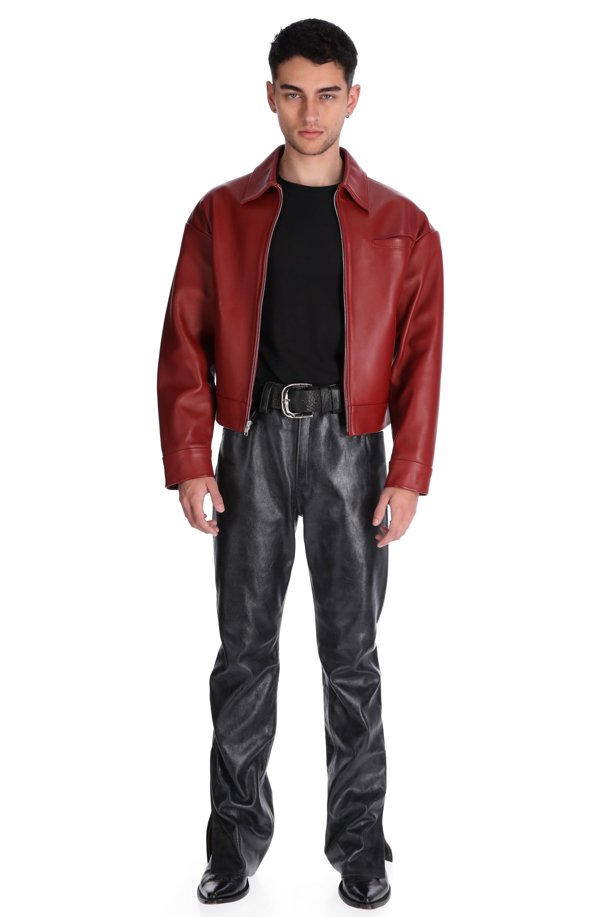 CROPPED COWBOY JACKET /  ROJA