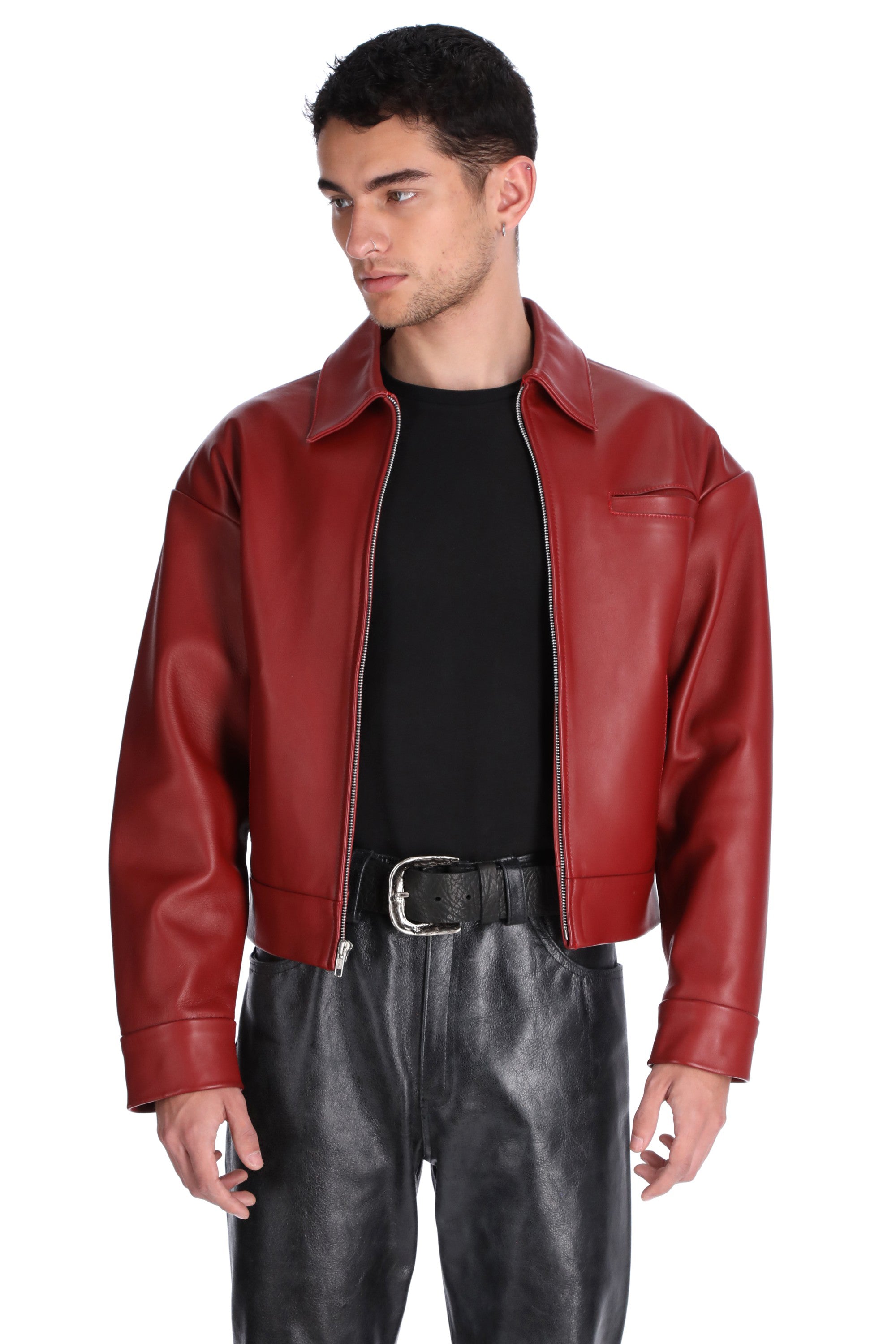 CROPPED COWBOY JACKET /  ROJA
