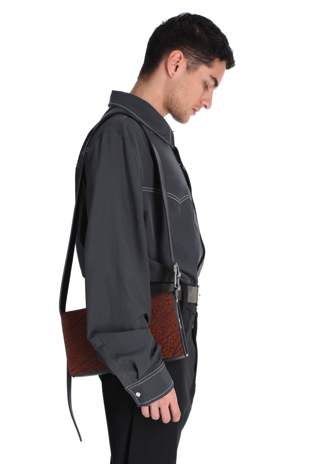 CAMISA RODEO-SPORT [gris contraste]