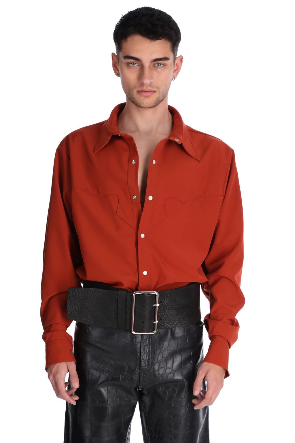 CAMISA RODEO-SPORT [BURNT RED]