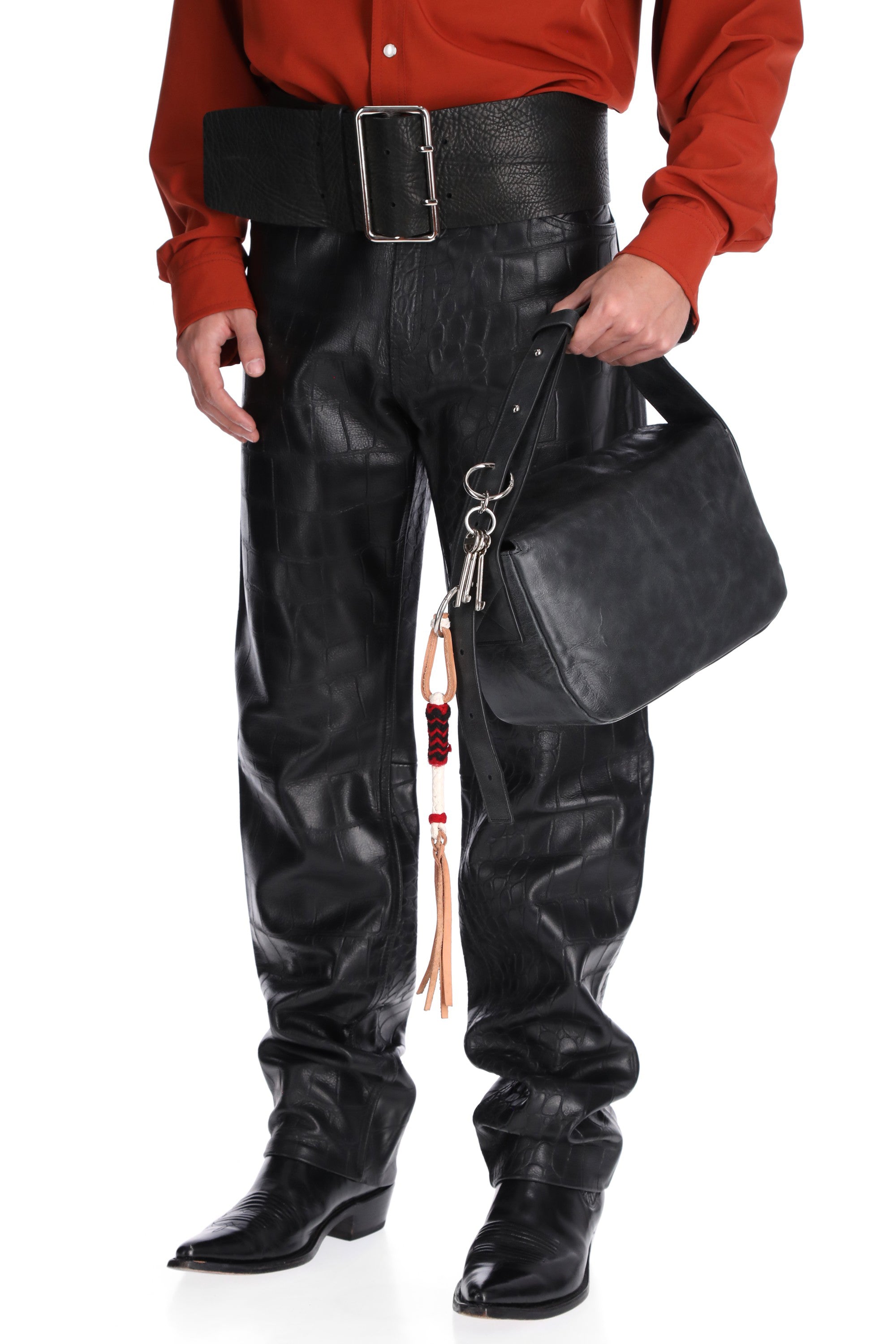 BOLSO CAPORAL /// crack negro