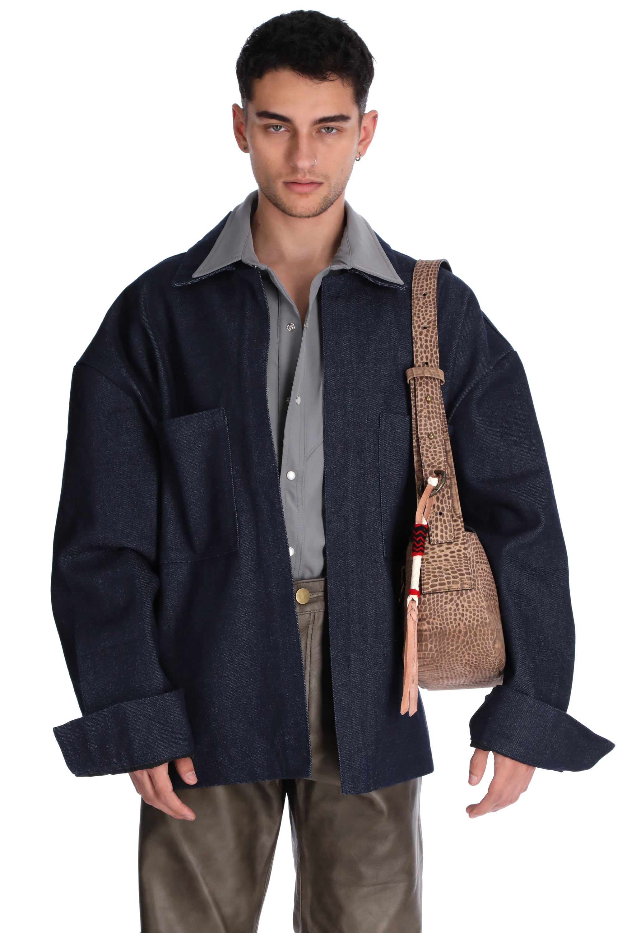 BOLSO CAPORAL // croco sand