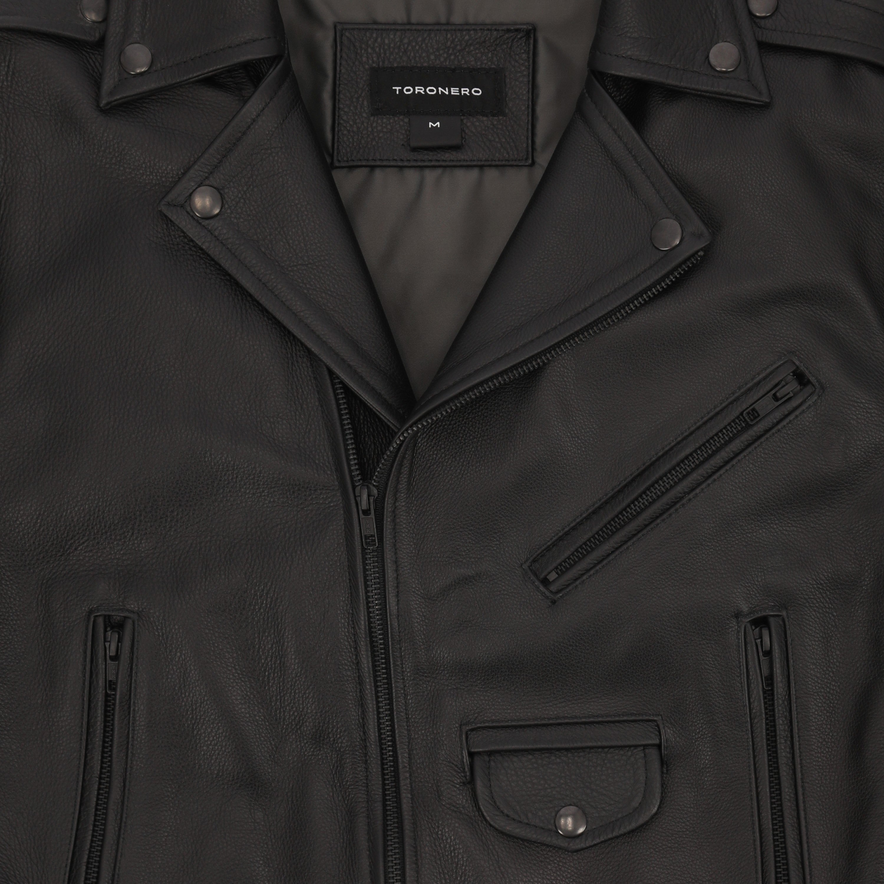BIKER JACKET // full black