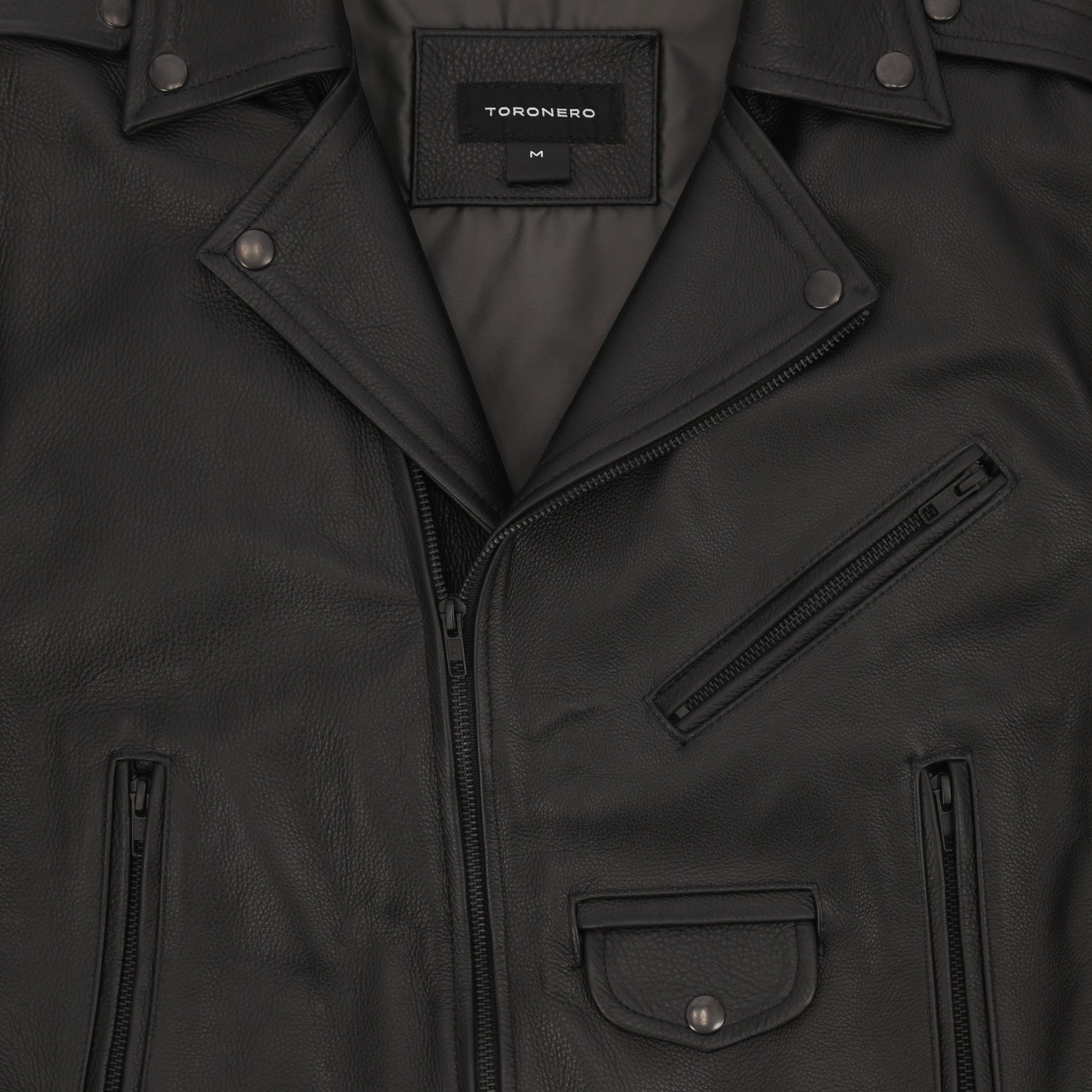 BIKER JACKET // full black