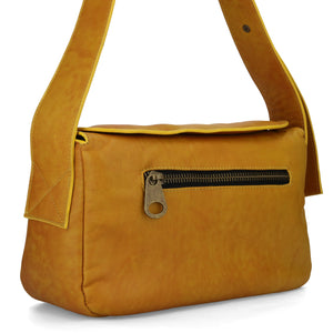 BOLSO CAPORAL // Textura Amarillo