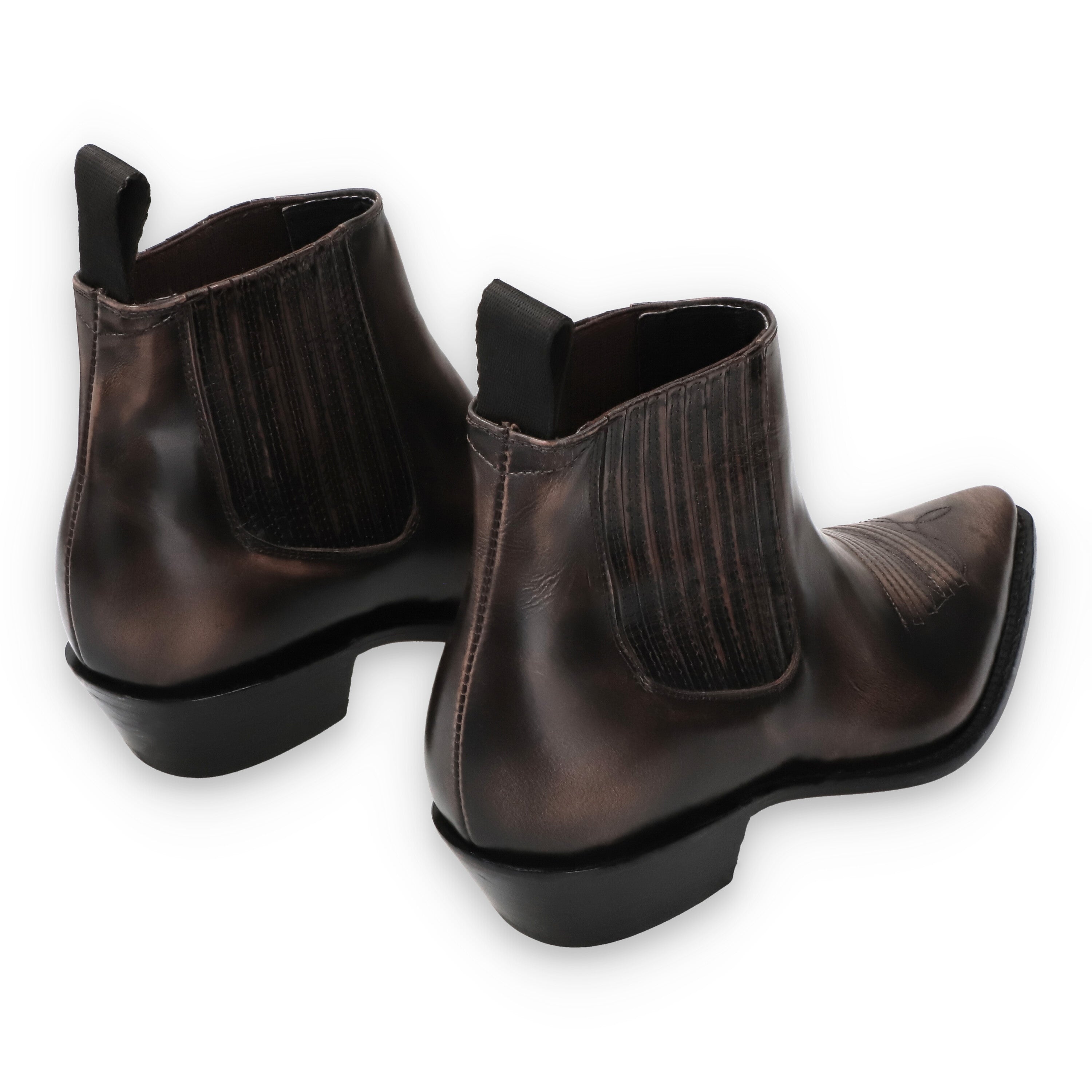 BOTINES COWBOY‘S CUT // Pointy Marron
