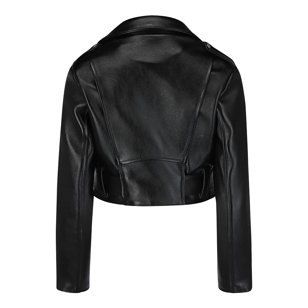 CROPPED BIKER JACKET // genderless
