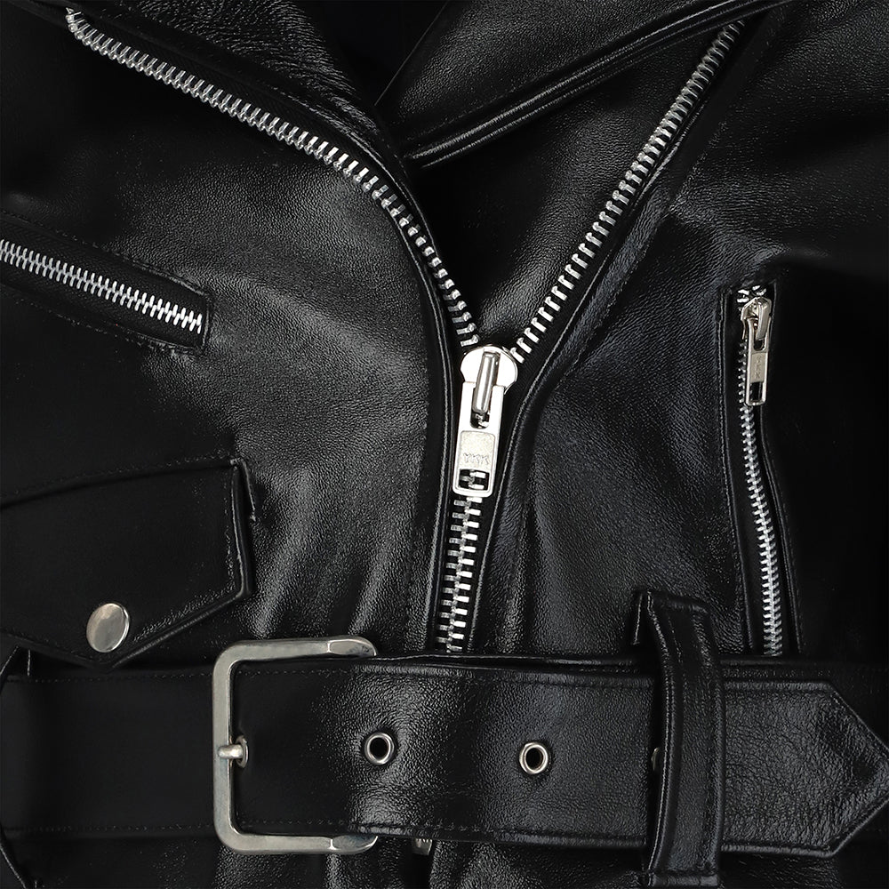 CROPPED BIKER JACKET // genderless