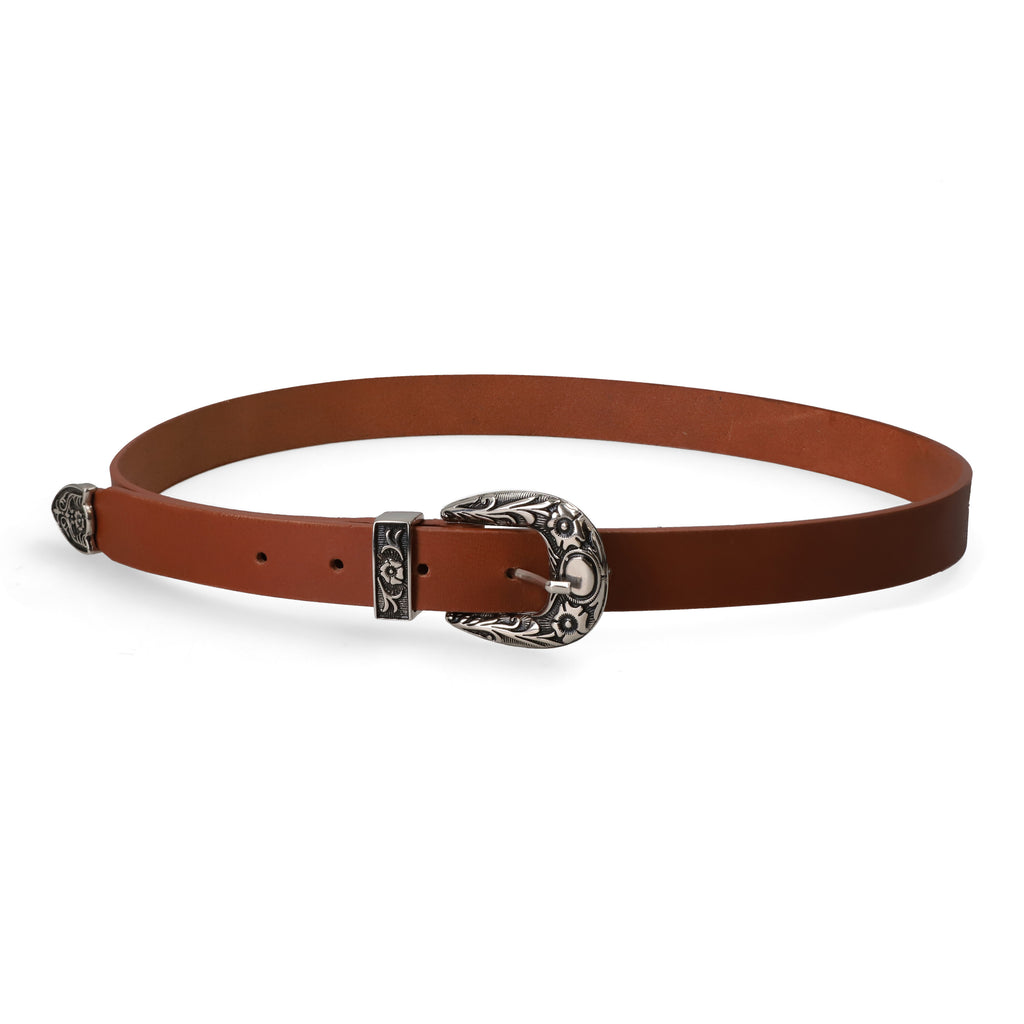 CINTURÓN WESTERN // Camel