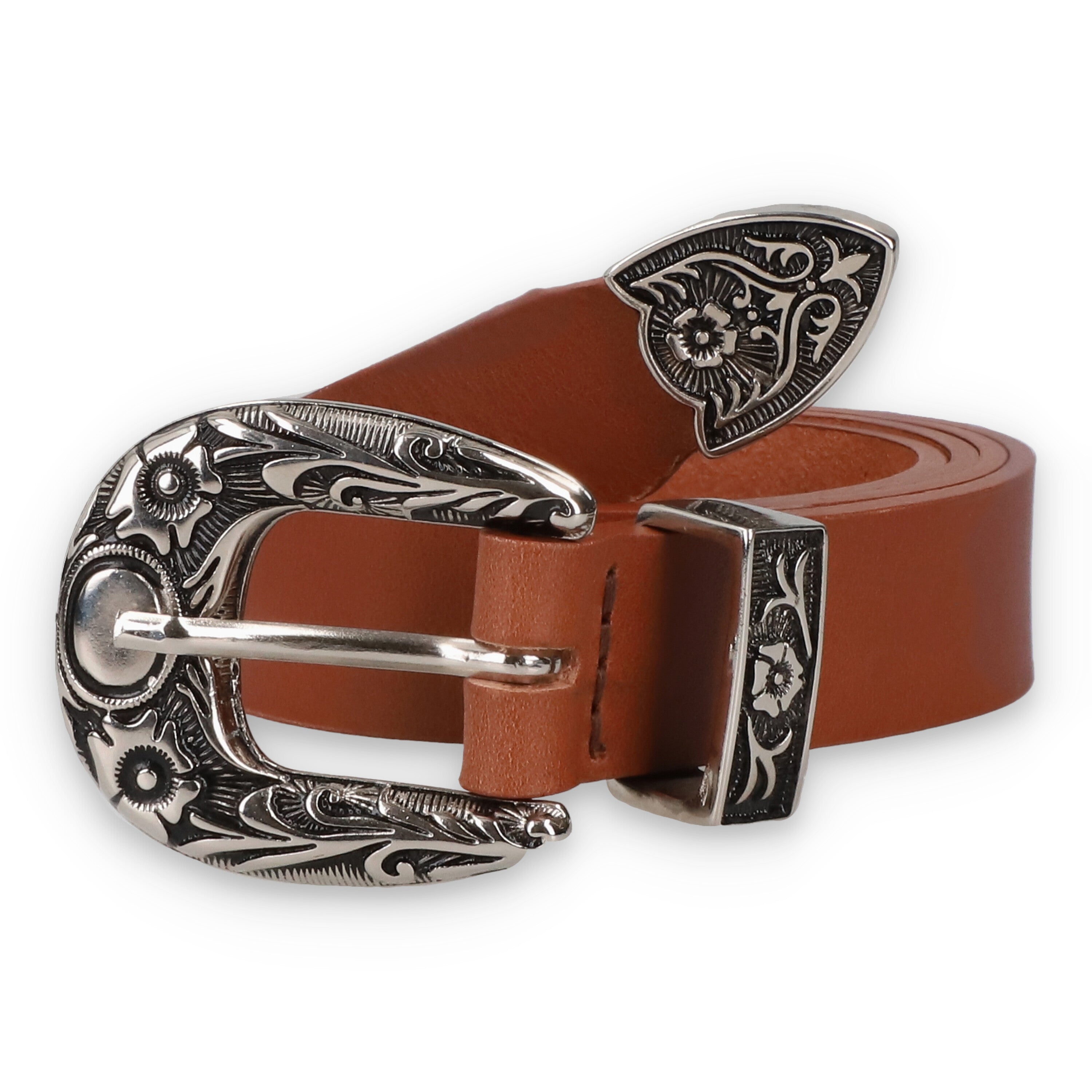 CINTURÓN WESTERN // Camel