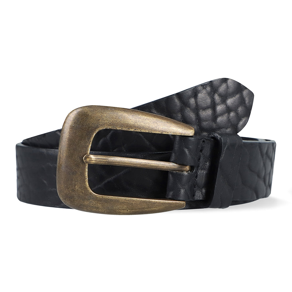 CINTURÓN RETRO VAQUERO // Black