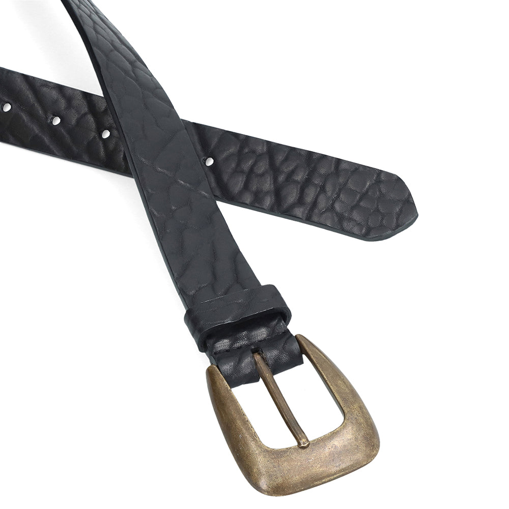 CINTURÓN RETRO VAQUERO // Black