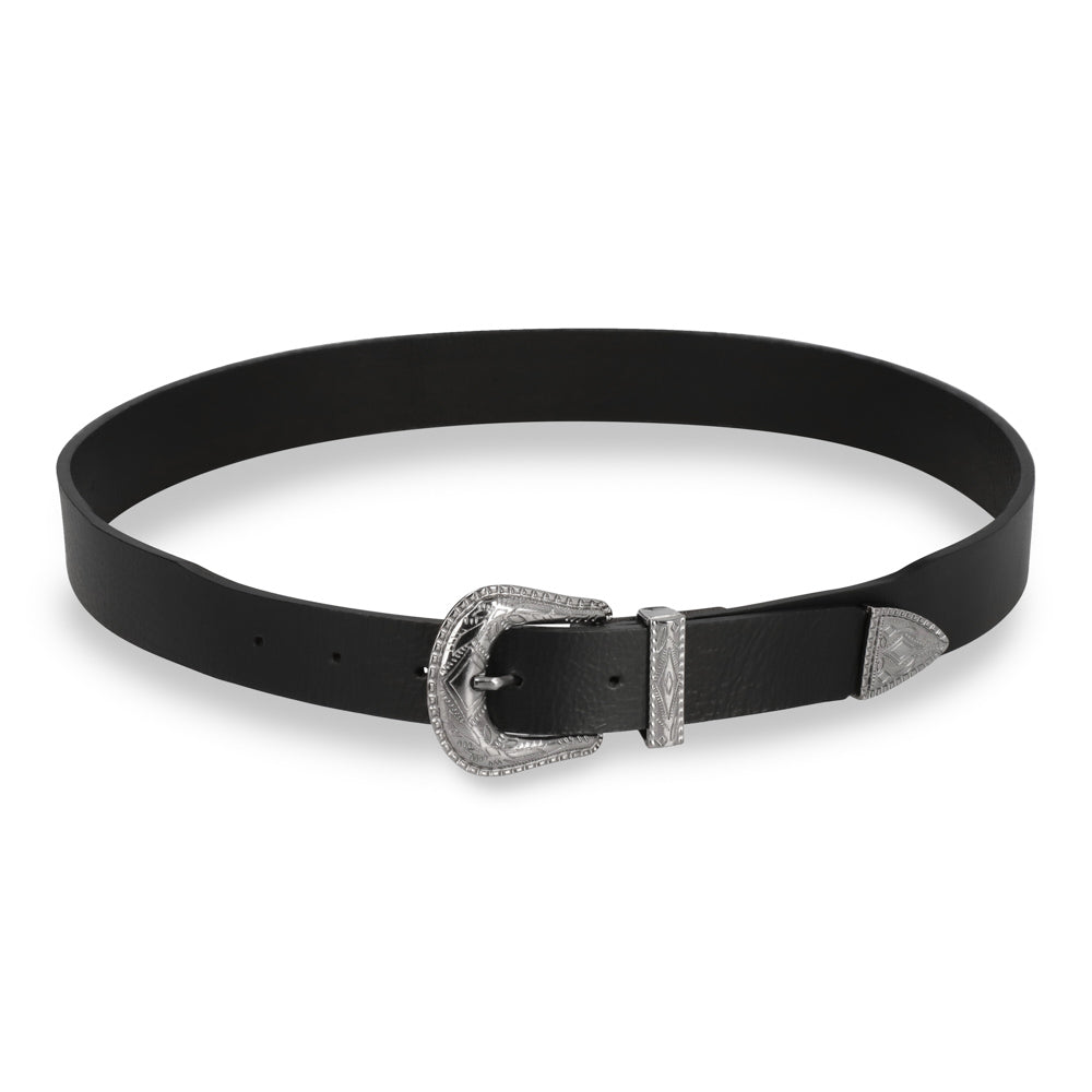 CINTURÓN VAQUERO ///  black