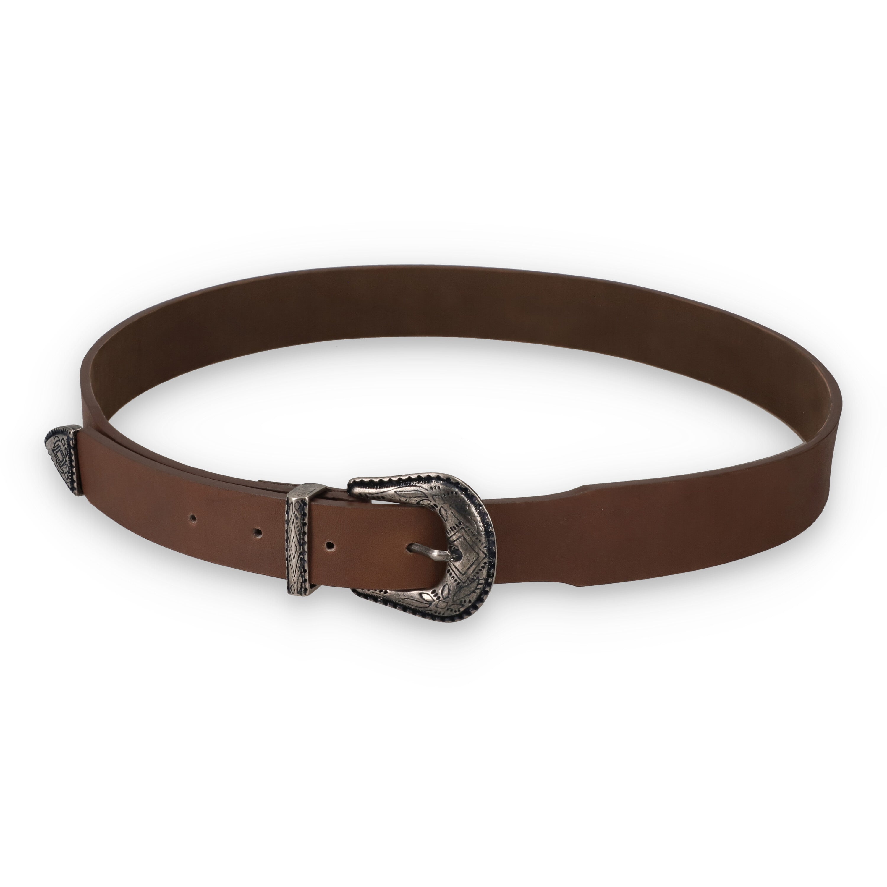 CINTURON VAQUERO // Marron