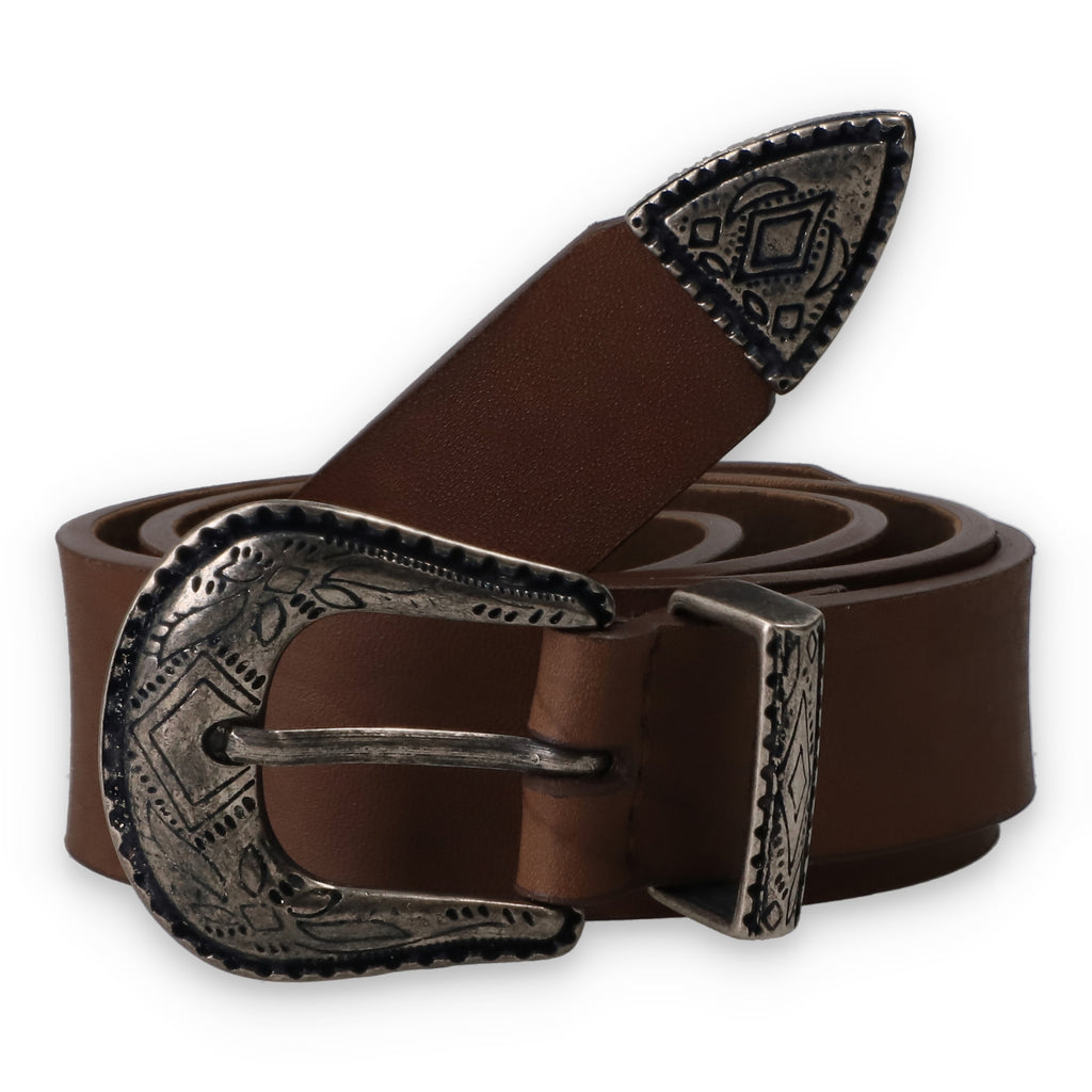 CINTURON VAQUERO // Marron