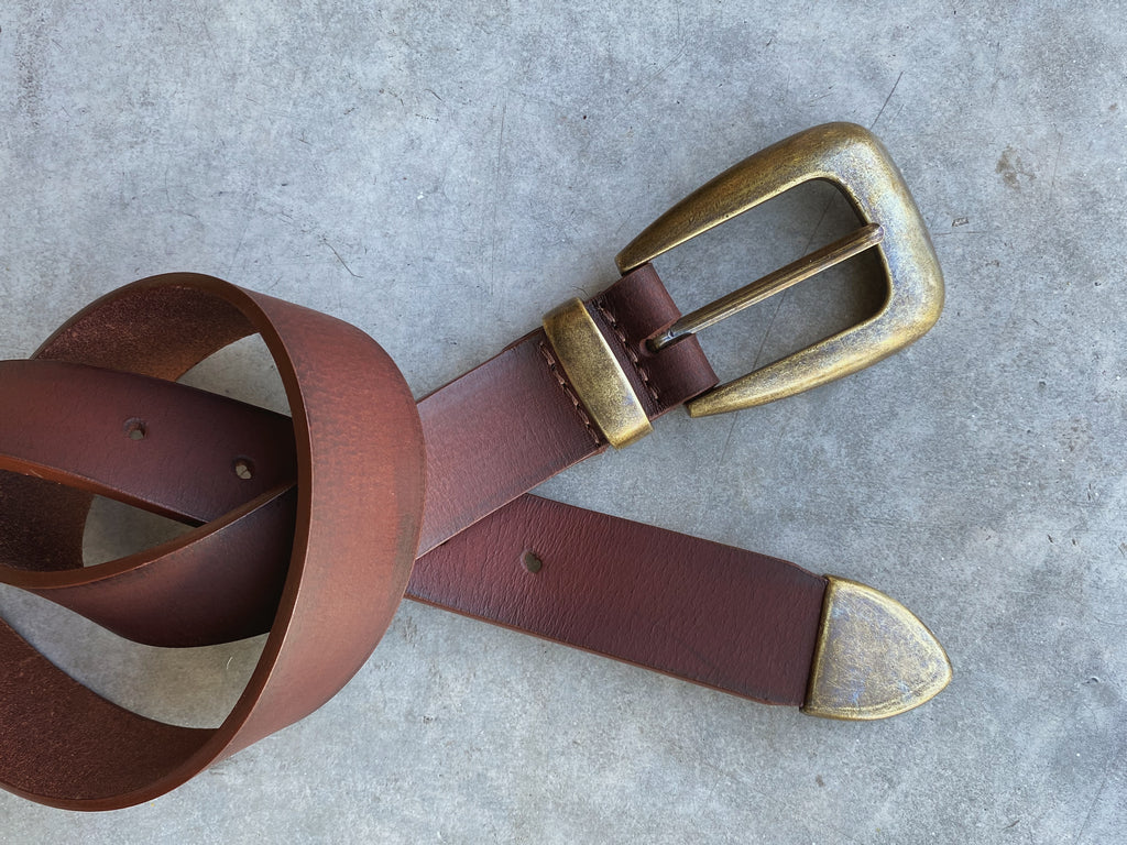 CINTURÓN RETRO VAQUERO // Chedron